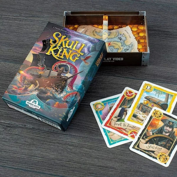 Skull King - Det ultimate kortspillet med pirattema | fra skaperne av Cover Your Assets & Cover Your Kingdom | 2-8 spillere 8+