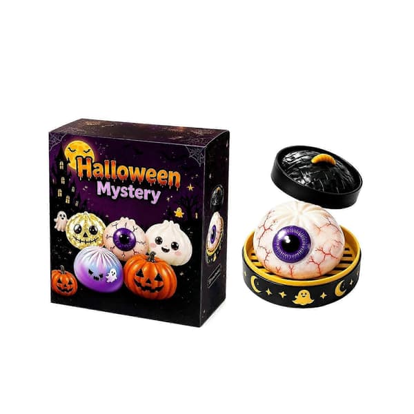 Blød Halloween Hoppebold Squishy Langsom Rebound Stressaflastende Figur