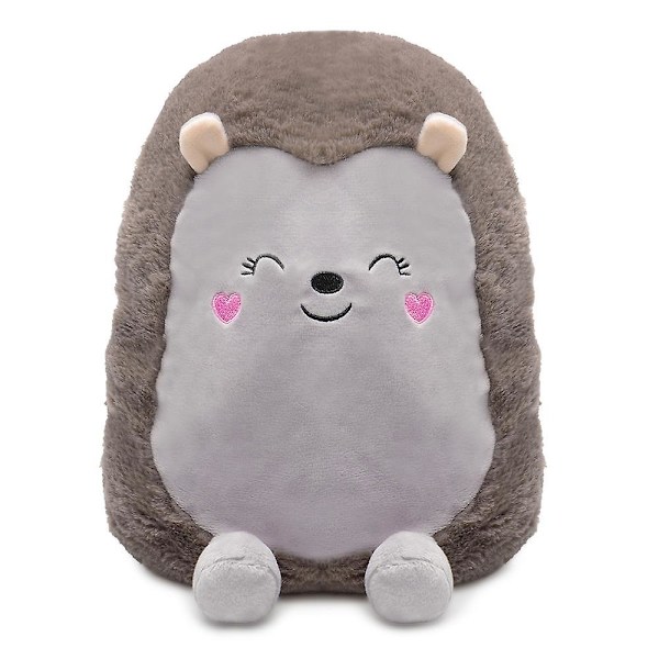A2Z Lämpöpullo 750ML Pehmeä Pehmo 3D Eläin Fleece Päällinen Lämpöpullo Hedgehog