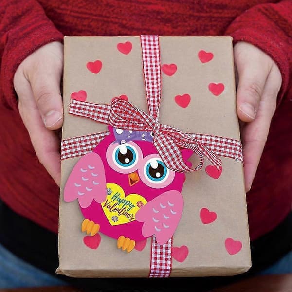 DIY Ugle Valentinsdag-kortsæt