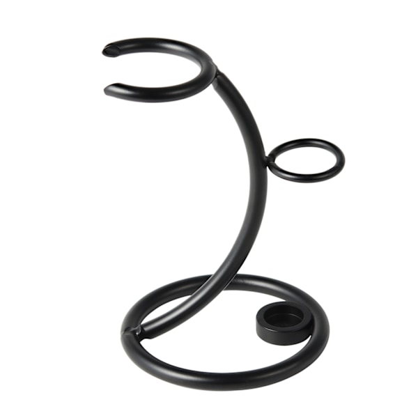 Rakställ för män, rakhyvel, borstställ, rakapparat, hållare, rakställ för rakhyvel och rakapparat Pure black