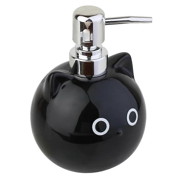 Keramisk Kat Sæbedispenser Lotion/Brusegel Dispenser