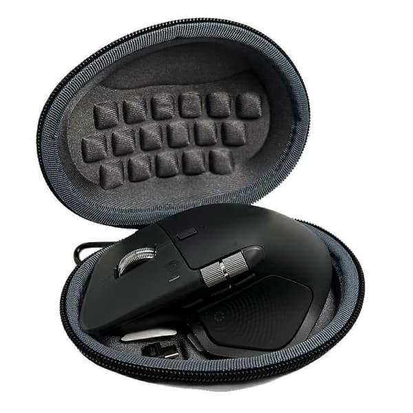 Kompatibel med Logitech MX Master 4 / Master 3S / Master 3 trådløs mus reiseveske støtsikker mus oppbevaringspose