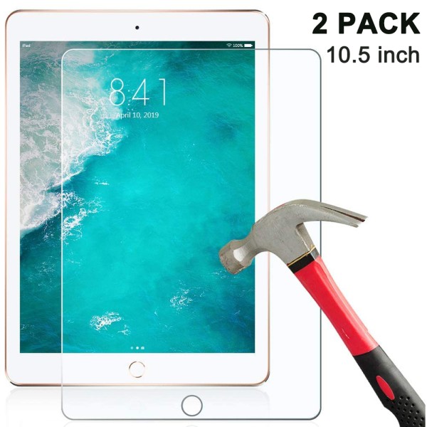 Case Pack Tempered Screen Protector kompatibel med Ipad Pro 10,5 tum Kompatibel med High Touch Sensitivity-iPad Pro 10,5 tum