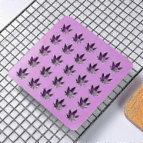 Marihuana Blad Gummiforme - 3-pak Silikone Slikforme til Spiselige og DIY Godbidder
