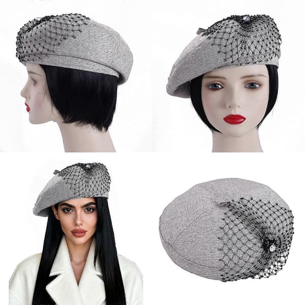Trendig baskermössa Unisex Trendig baskermössa Ungdomsmodehatt Vardagsmössa för snygga outfits Grå