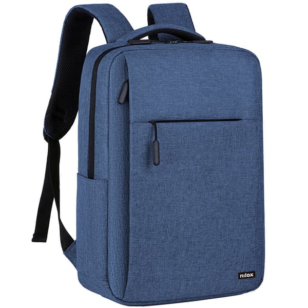 Laptop Backpack 15.6\" – Blue, Water-Resistant