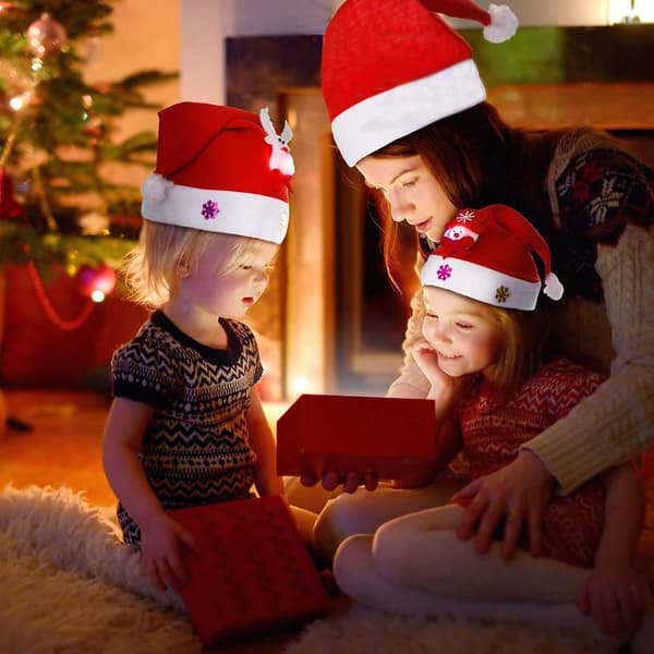 Julemandshue til baby, voksne og børn
