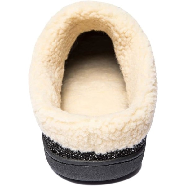Mysiga Memory Foam tofflor för män Soft Slip on Indoor Outdoor Clog House Skor Sullängd 27 cm
