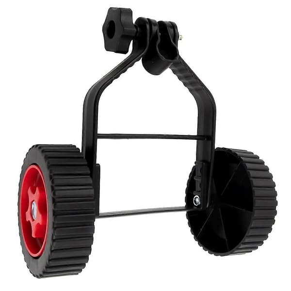 Lawn Mower Wheels Universal Lawn Mower Adjustable Support Wheel Set Trimmer Auxiliary Wheels