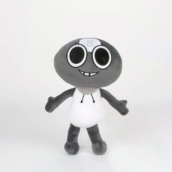 Gaibosi Dandy's World Plyschleksaker Söt Dandy World Scrap Gosedjur Skräckspel Goob Pebble Plysch Mjuk Kudde Barn Julklapp Grey 8
