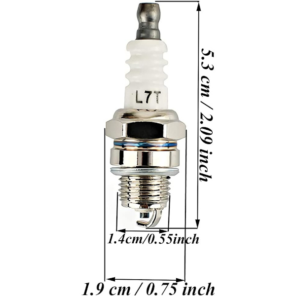 Spark Plug L7T Chainsaw Lawn Mower Small Engine Accessories Spare Parts C