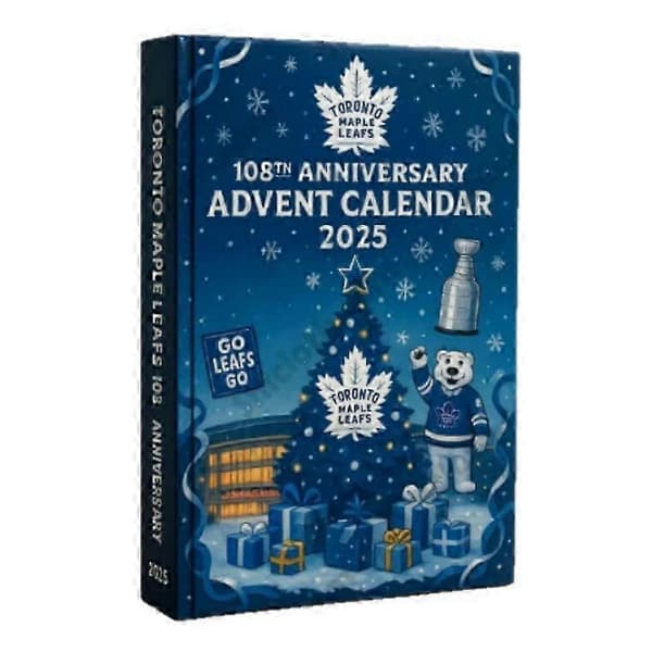 Toronto Maple Leafs 2025 Boxkalender, 108-årsjubileumsadventskalender