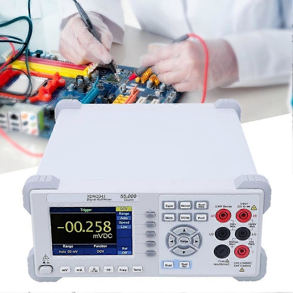 OWON XDM2041 3,7 tum Digital True RMS Multifunktionell Digital Multimeter 55 000 Räkningar
