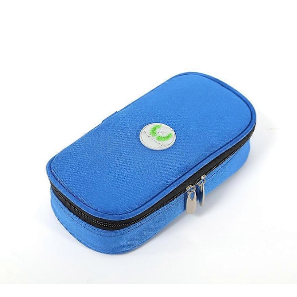 Portabel vattentät kylväska för insulin för resor (blå) 1 styck blue