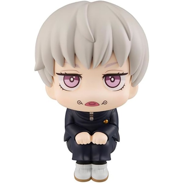 Puruuige 2 stk Satoru Gojo/Toge Inumaki Figur Statue 9.94cm Tegneserie Figur Modell Leke Samleobjekt Ornament Gave C