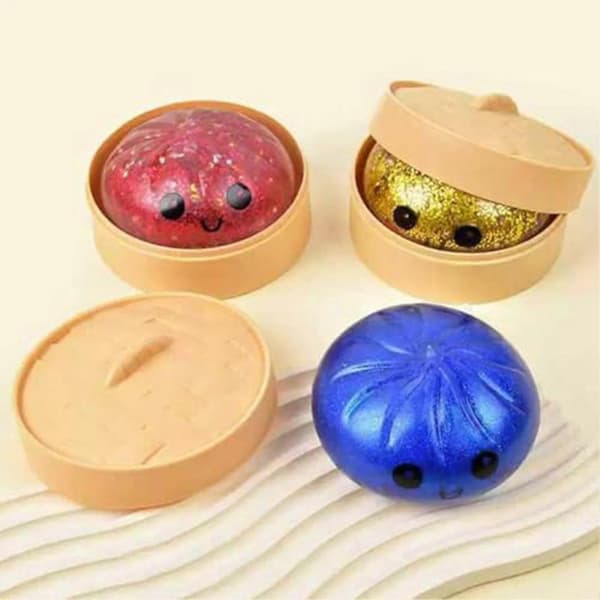 8 cm Dumpling Klemmeleke – for angstlindring – for barn og voksne B
