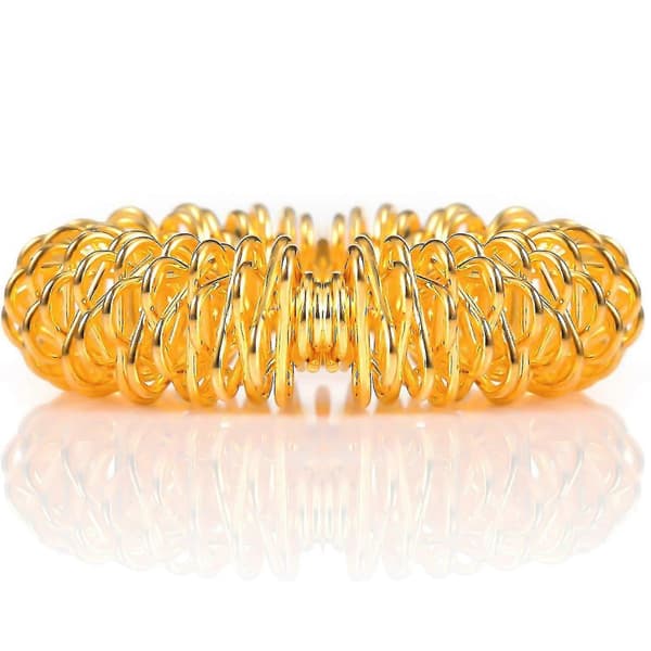 12 delar akupressurring spikig sensorisk fingerring massage ringar set