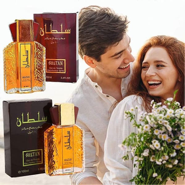 SULTAN Dubai Parfume til Mænd Elegant Langvarig Eau de Toilette Spray Red