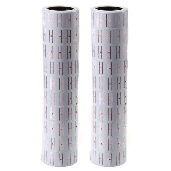 20 ruller etikettpapir for MX-5500 prispistol