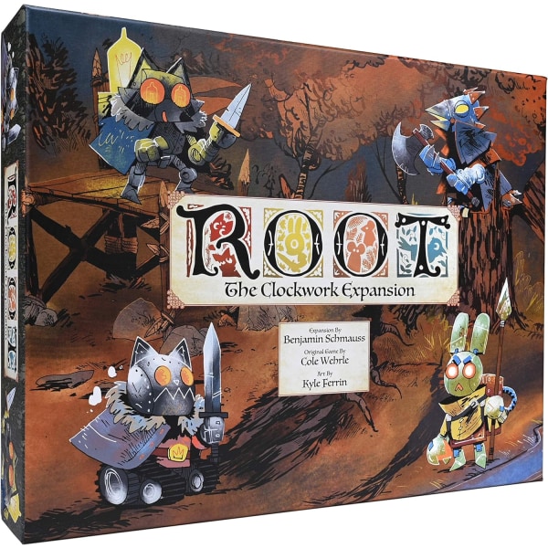 Root: The Clockwork Expansion Leisure partybrädspel schackleksakskortspel är lämpligt för familj, vänner och tonåringar.