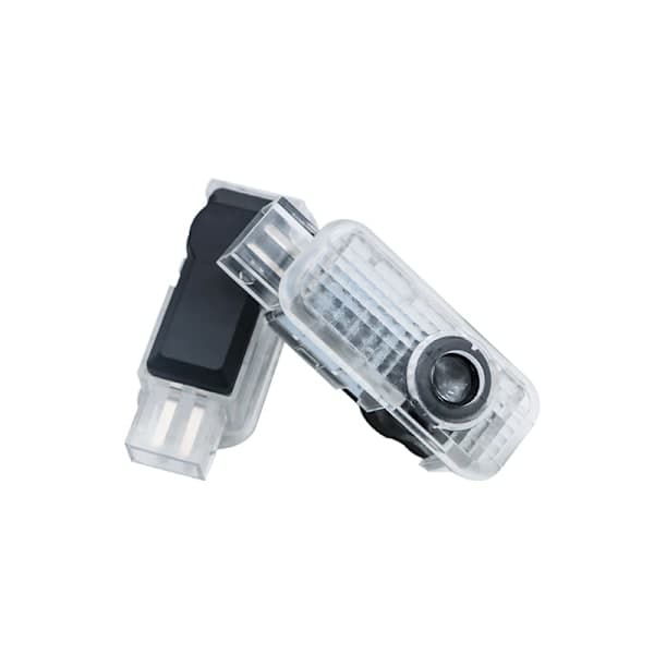 2x LED Compatible with Audi Door Lights Logo Projectors Light Style
