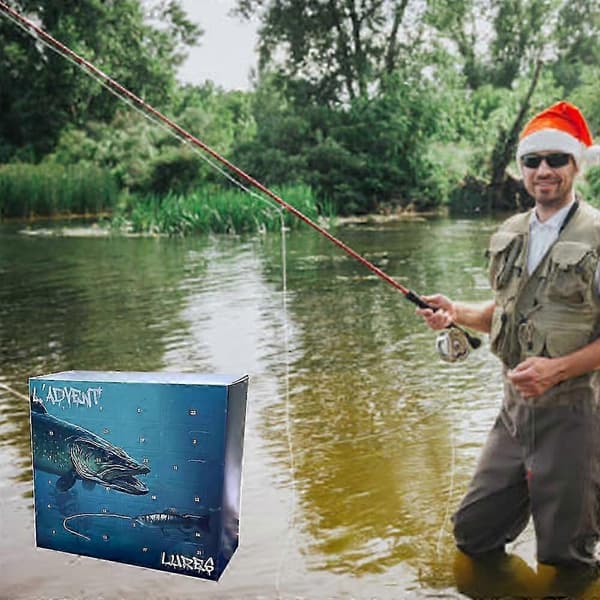 Fiskeredskap Julkalender - 24 Dagars Nedräkningsset till Jul