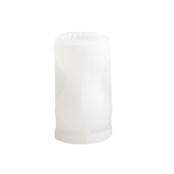 DIY Stearinlysforme Cylinder Stearinlysform, Cylinder Silikone Stearinlysform, 3D Geometrisk Stearinlysform Stearinlys Dekorationsværktøjer