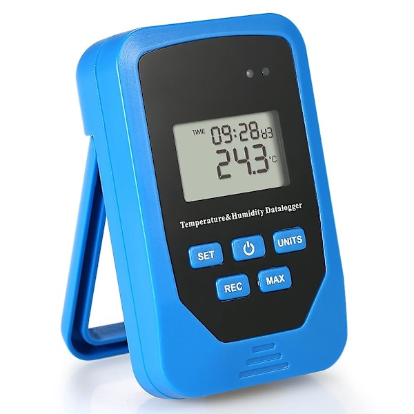 Mini USB Fuktighet Temperatur Datalogger RH TEMP Datalogger Opptaker Humiture Måler med
