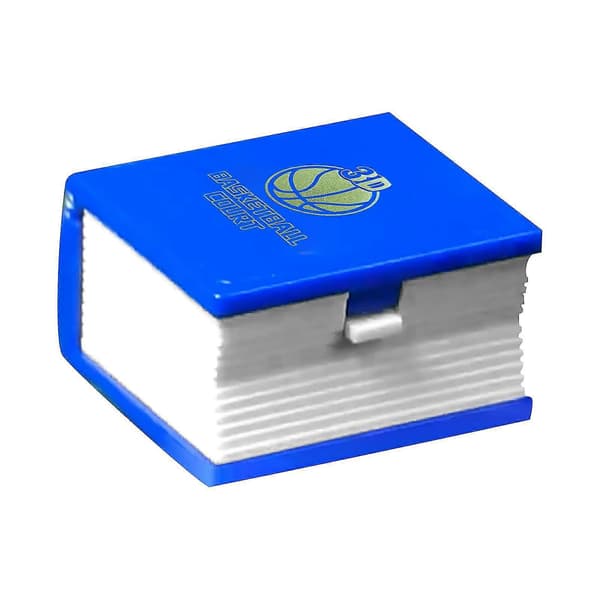 Basketbollsplan Vikbar Studsbok Mini Nyckelring Basketbollsplan Hänge Leksak