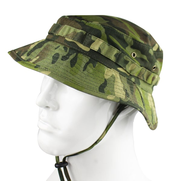 Fiskeskatt utendørs klatring jakt solhatt Green CP 60cm (applicable to 58-60cm)