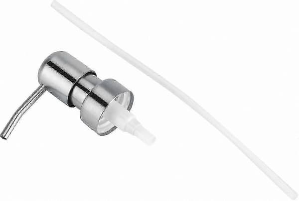 2025 Smedbo Tvål- och Schampodispenser i Rostfritt Stål, Silver/Vit Finish