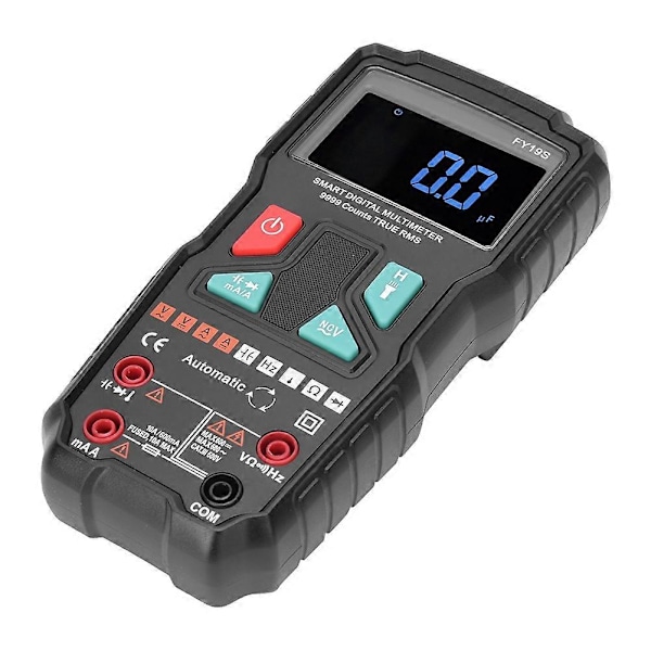 FY19S Multifunktionel Høj Præcision Digital Håndholdt Skærm Automatisk Multimeter AC DC Spænding Strøm