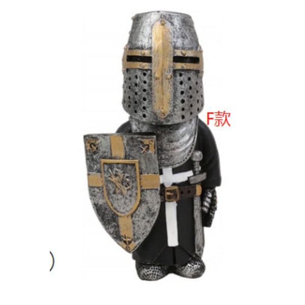 1 PCS,New Macey Garden guards medieval statue decorations.