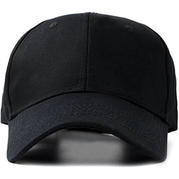 Ensfarget baseballcaps Enkel mote toppet caps justerbar solhatt (rosa) Cream