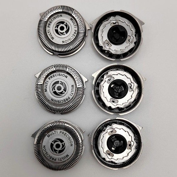 3 stk. reservedeler til barbermaskin, erstatningskutterspisser for Philips Serie 5000 barbermaskin Sh50/51/52 Hq8