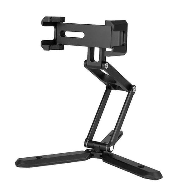 Vikbart stativ Mini Pocket Magnetiskt telefonstativ Selfiestick Skrivbords-smartphonehållare för videofotografering