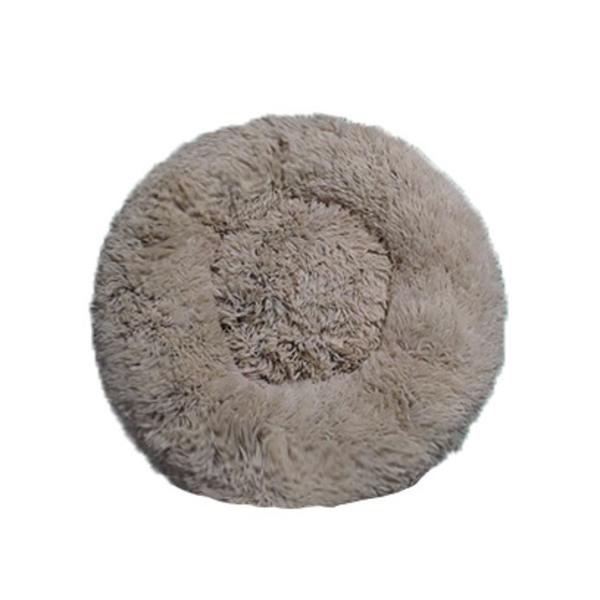 Queta Kissankorvakko, Kaunis Eläimen Vuode, Pieni Koiran Vuode Lemmikkivuode Plussi Pehmeä Pyöreä Kissan Univuode (50cm) Gradient brown Diameter 50 cm