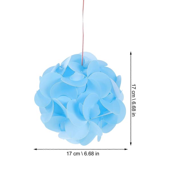 Blomsterlygte DIY Puslespil Lys Håndholdt til Børn 4 Sæt Assorterede Farver