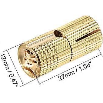 Cylindrical Hinge Invisible Hinge Door Cabinet Wardrobe 12mm angle open 180°
