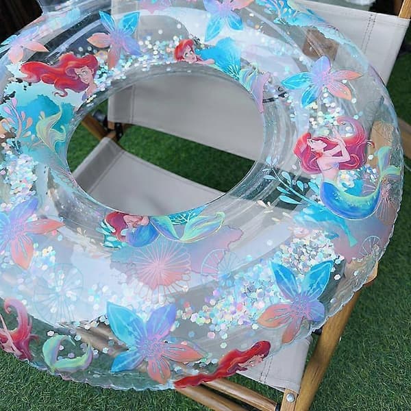 Havfrue Pool Float, Havfruehaleformet Pool Svømmerør Ring Floatie