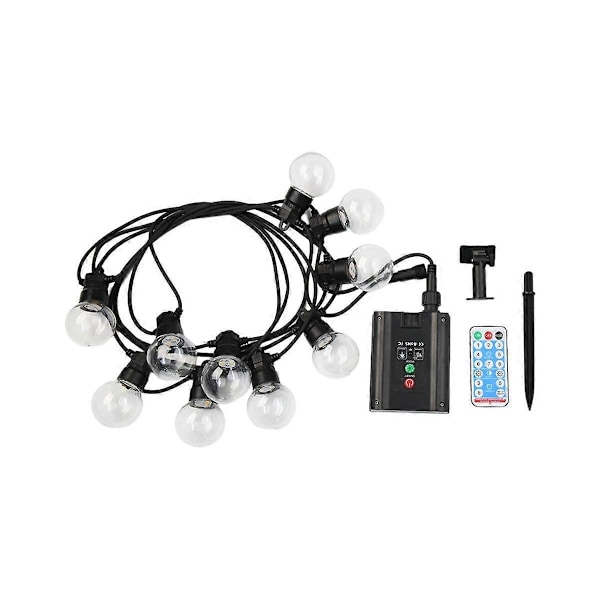 LED G50 Stränglampor Utomhus för Julkrans Dekoration Ljus Fairy Light Bulb Brölloplampa