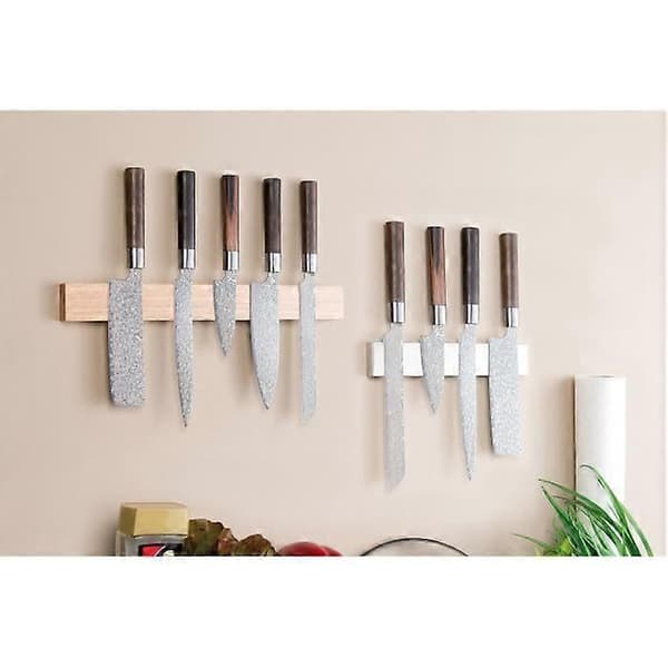 Magnetlist - ROSENSTEIN & SOHNE - Borstat stål - Stark fästning - 25,5 cm