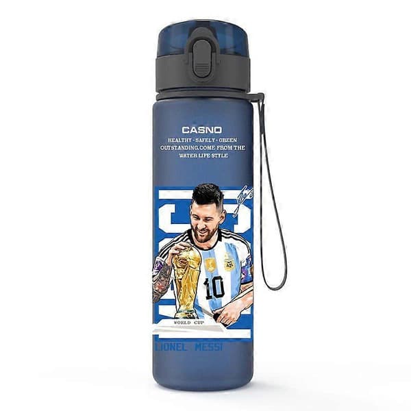 Messi VM-tema Sportvattenflaska, Läcksäker BPA-fri Resemugg