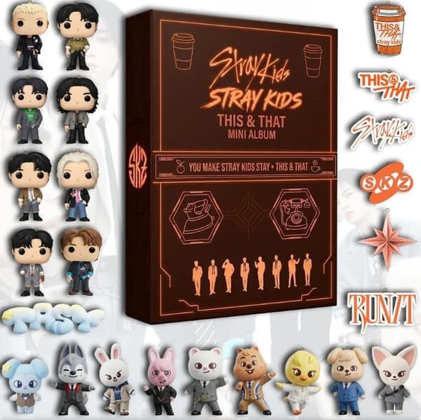 KPOP Group Advent Calendar 2026, Acrylic Countdown Blind Box with 24 Compartments, Enhypen Enhypen