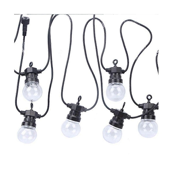 LED G50 Stränglampor Utomhus för Julkrans Dekoration Ljus Fairy Light Bulb Brölloplampa