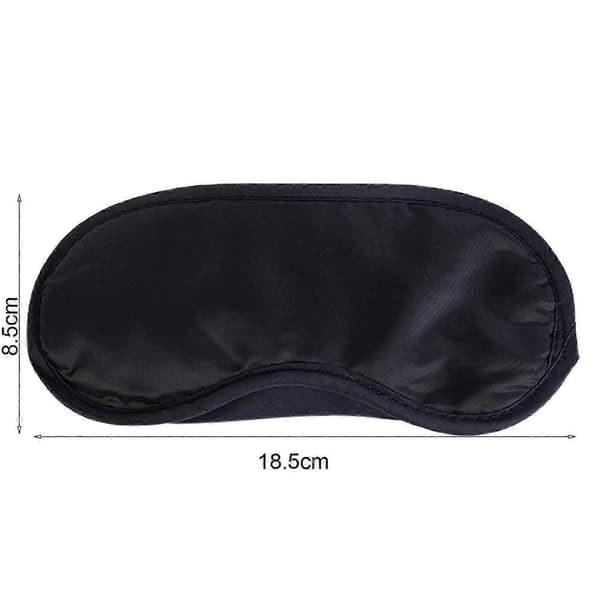12 st sovmask elastisk rem eliminerar trötthet supermjuk polyester avslappnad sömn ögonmörkläggningsskydd för kontor
