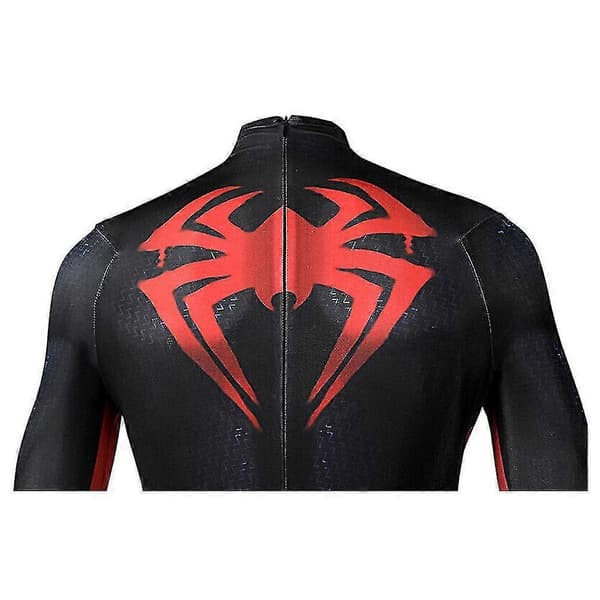 Spiderman Miles Morales Jumpsuit Kostym Cosplaydräkt