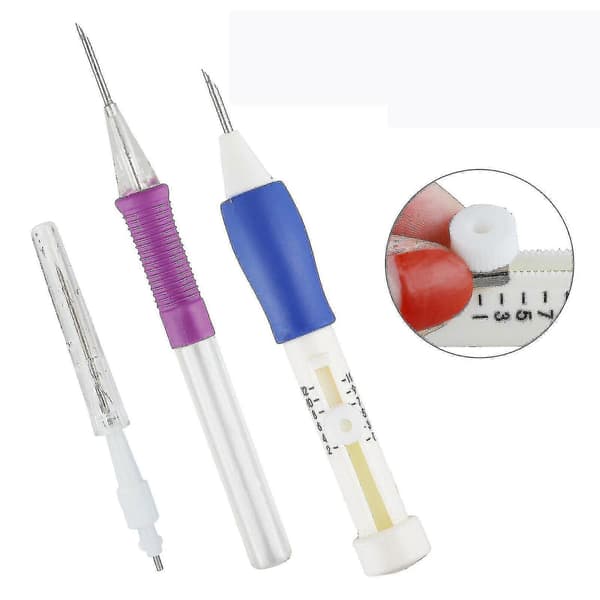 Punch Needle Broderisæt, broderipen Punch Needle Kit Håndværksværktøj