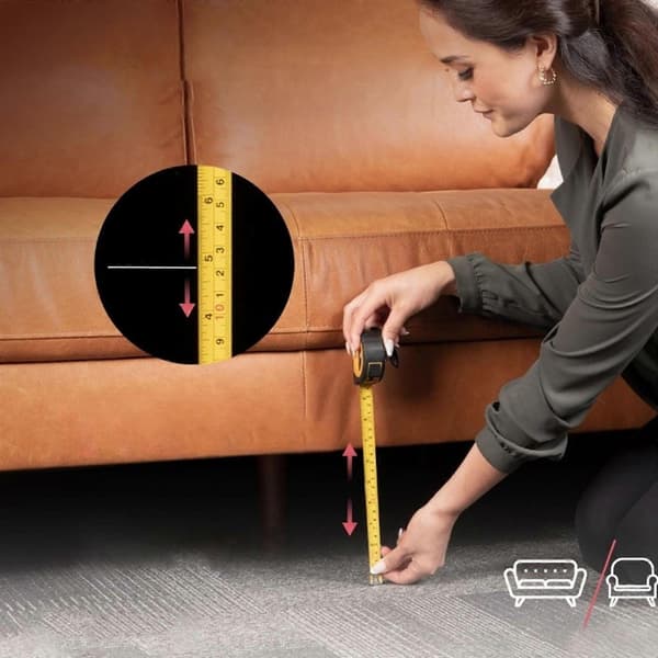 Elastisk mellemrumsblokker Fleksibel barriere Møbelmellemrumsbeskytter Elastisk under sofablokker Enkel installation til møbler